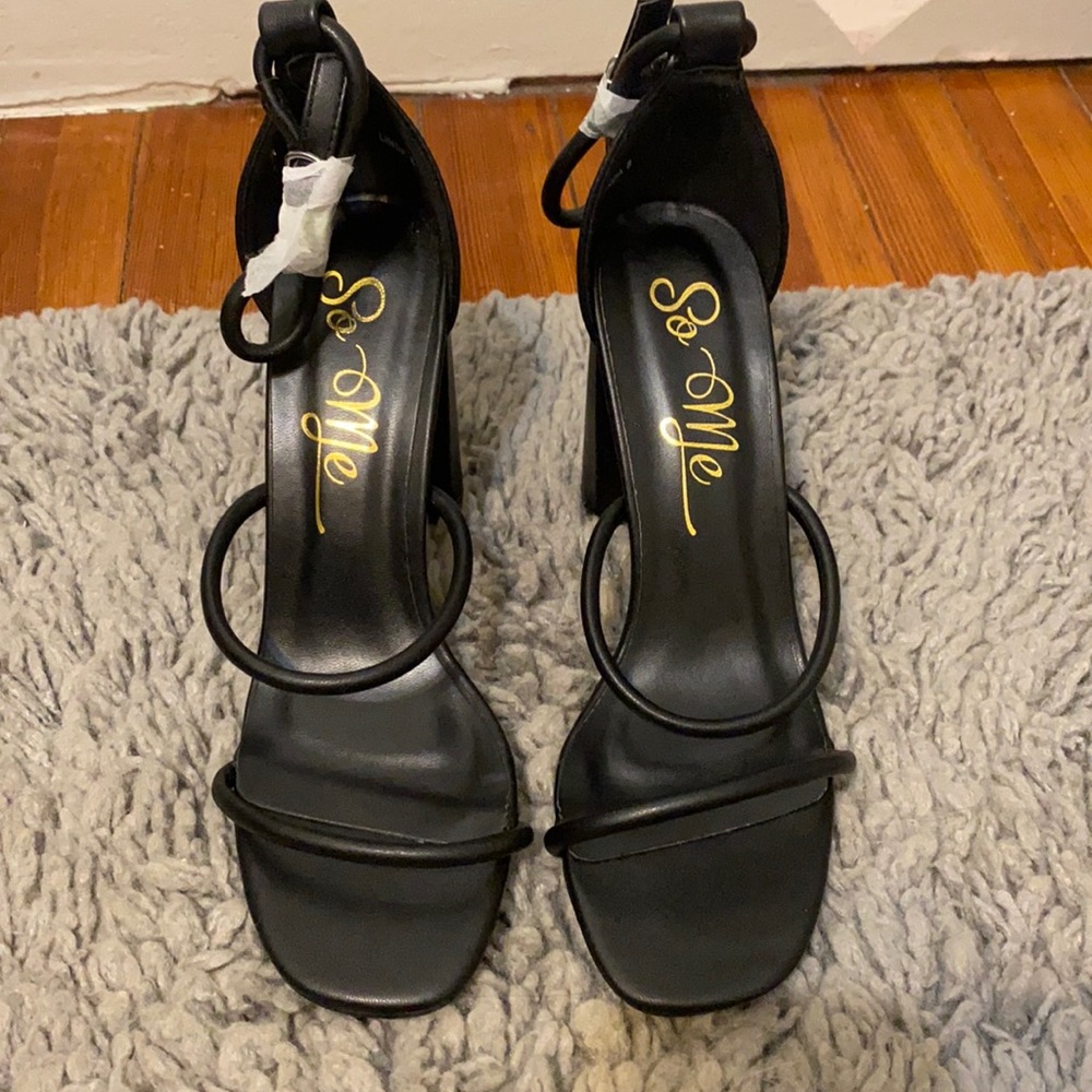 Black heels